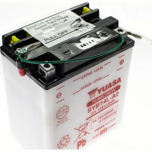 SYB14-L-A2 12V 14AH DIN51411 dry-battery 136x91x168mm