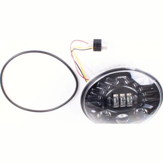 Headlight with adaptive light type 8790 (7"housing ) black E-proofed