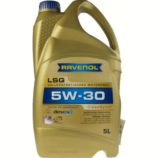 RAVENOL 5 Liter Longlife LSG SAE 5W-30 Auto-Öl für Otto und Dieselmotoren