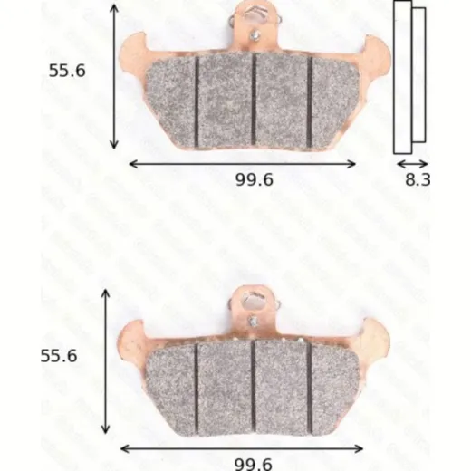 disk brake pads MCB 621 ABE approved