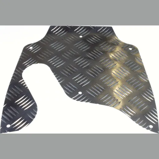 Aluminium underfloor cover for: Aprilia SR 1997-2000 and later