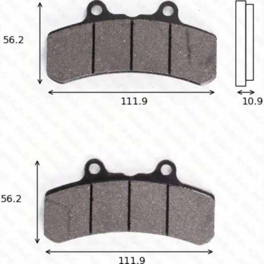 disk brake pads MCB 635 RQ