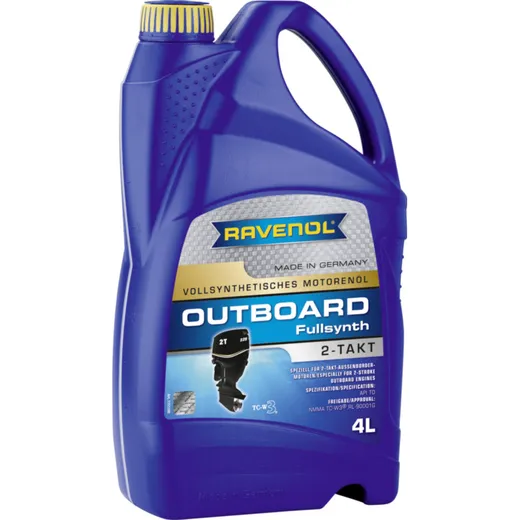 RAVENOL Outboardoel 2T Fullsynth. 4 Liter Kanister
