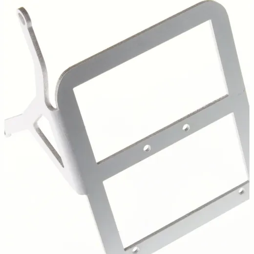 Anodized alu-number plate support for Morini motors (old variation)