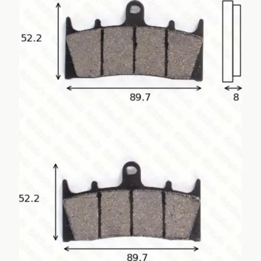 disk brake pads MCB 659 SV ABE approved