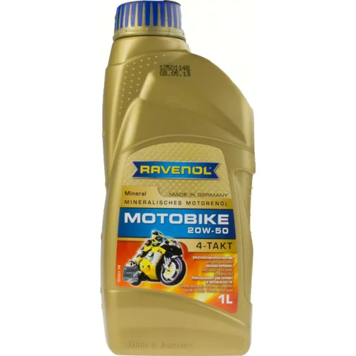 20W-50 4-Takt-Motorradöl mineralisch 1L.