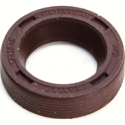 Shaft seal 12x19x5, for: FKM, without dust lip