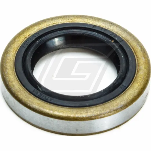 Shaft seal 17x28x5, St, NBR, with dust lip