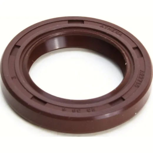 Shaft seal 25x38x6, St, for: FKM, with dust lip