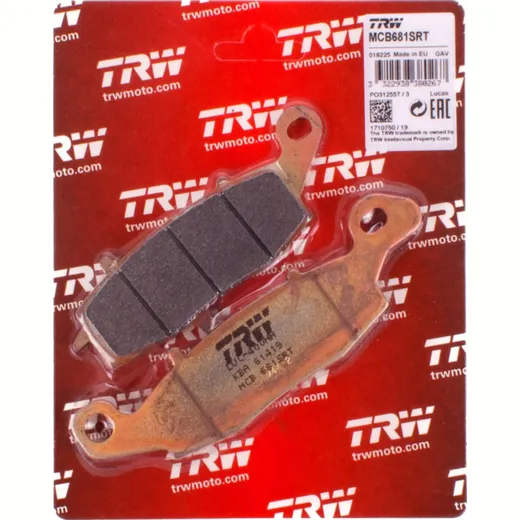 disk brake pads MCB 681 SRT ABE approved for several for: Kawasaki/Suzuki mpdels