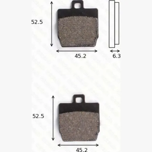 disk brake pads MCB 701 SR