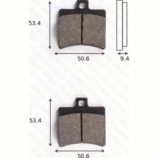 Disc brake pads MCB 710 SR