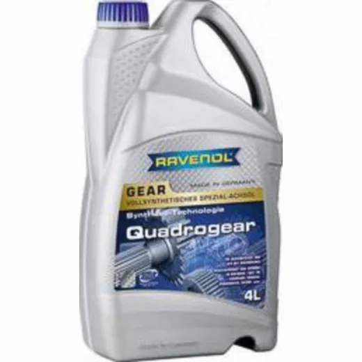 RAVENOL QUADROGEAR (Spezialprodukt Hinterachsdifferenzial mit Ölbadbremse) 4 Liter
