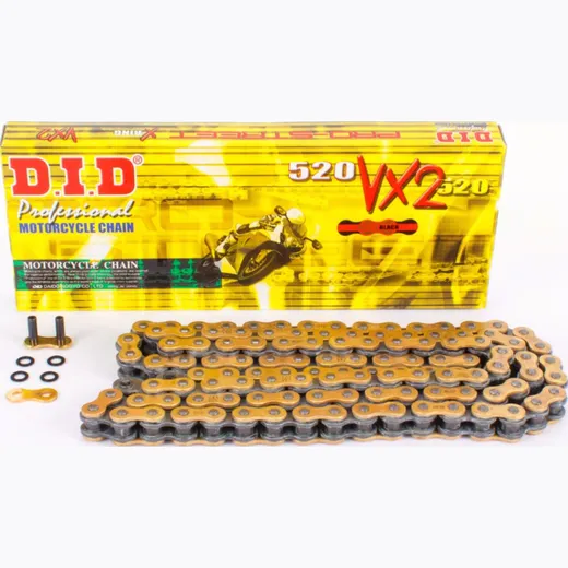 chain X-ring VX2, 520, 126 G&B with rivet lock / usable up to 96kW (130HP) / up to 750cc
