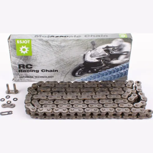 Motorradkette, Antriebskette Esjot Kette O-Ring verstärkt, 525HO, 96 / empfohlen bis ca. 36,76kW (50PS)