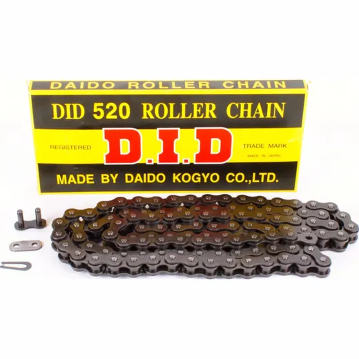 chain standard, 520, 118 with clip lock / usable up to 22,06kW (30HP)