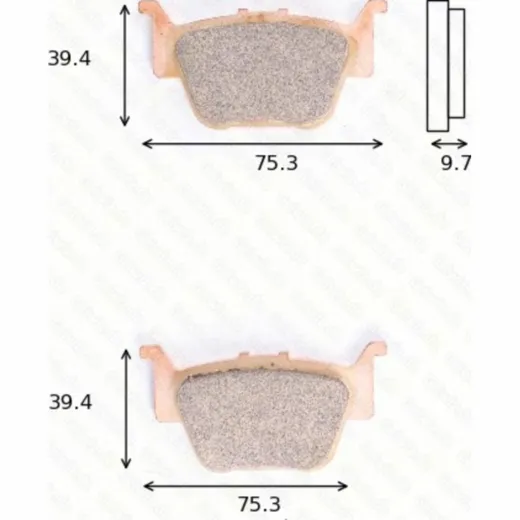 disc brake pad MCB 769 SI homologated