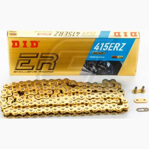 chain ERZ Racing, 415, 130 FB G&G with clip lock / usable up to 14,71kW (20HP)