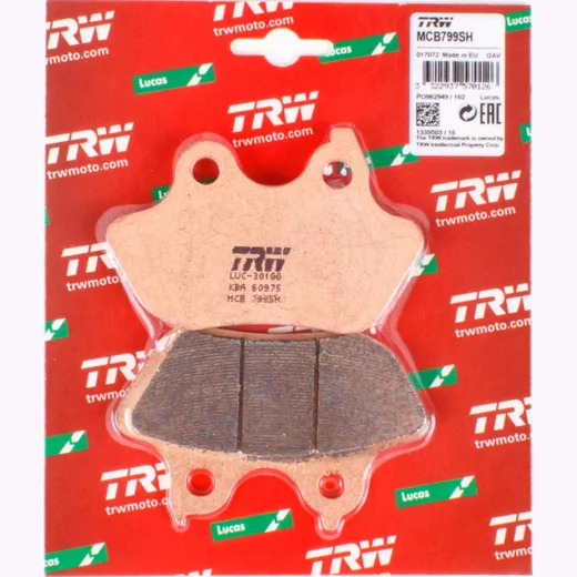 Disc brake pads MCB 799 SH homologated