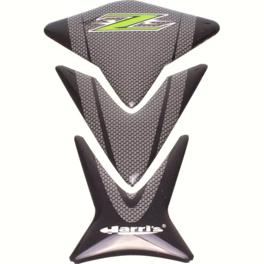 Tank protector - for: Kawasaki - green-carbon-black