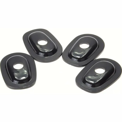 SHIN YO mounting plates INDY SPACER for mini-winker for Yamaha, black, Set