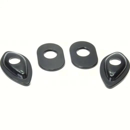 SHIN YO mounting plates INDY SPACER for mini-winker for Honda, black, Set