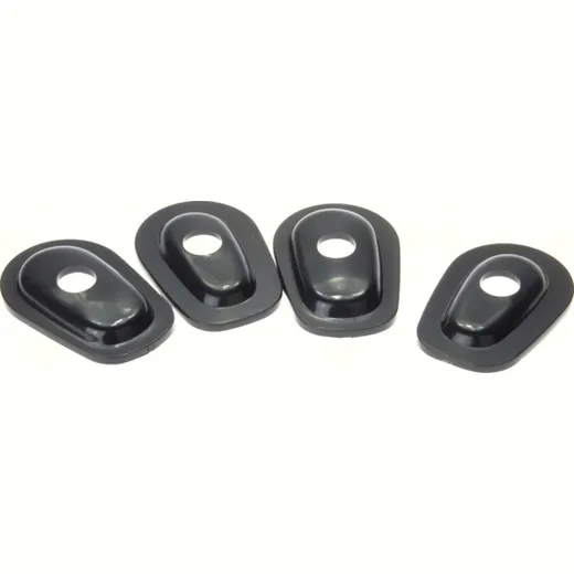 SHIN YO mounting plates INDY SPACER for mini-winker for Kawasaki, black, Set