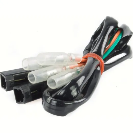 adapter cables for mini-indicators, fit on several for: DUCATI models, pair