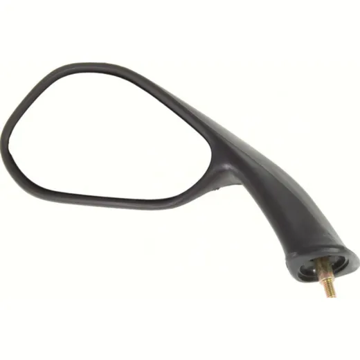 MIRROR BLACK LEFT M6 right-threaded (single)