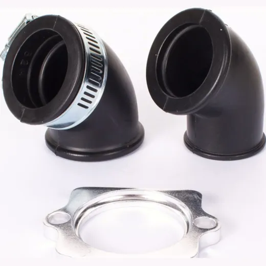 Ansaugkrümmer, Ansaugbrücke, Ansaugspinne Ansaugstutzen Racing zweiteilig 24 und 32mm für Piaggio