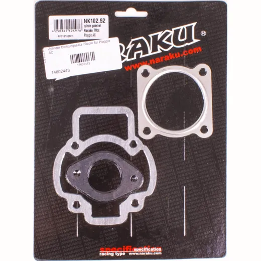 cylinder gasket set 70cc for Piaggio AC