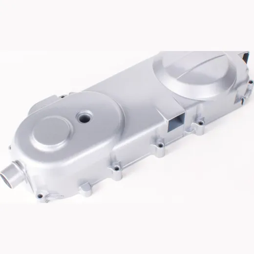 crankcase cover for 12" wheel, 729mm drive belt - silver for GY6 50cc