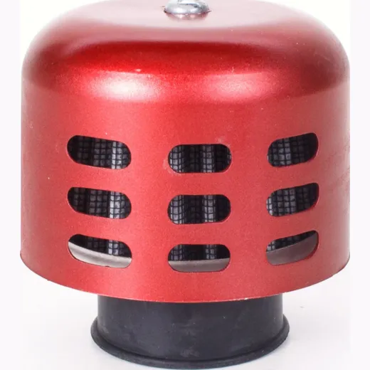 Luftfilter Powerfilter Alu Kappe 28-44mm rot