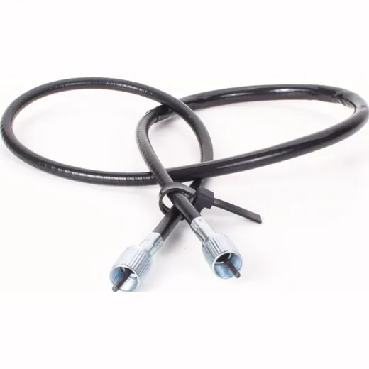 speedometer cable with cap nut - tetragonal drive / square-end on both sides - version A