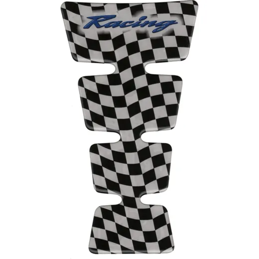 Tankprotektor Flagge (Racing blau) (213x117mm)