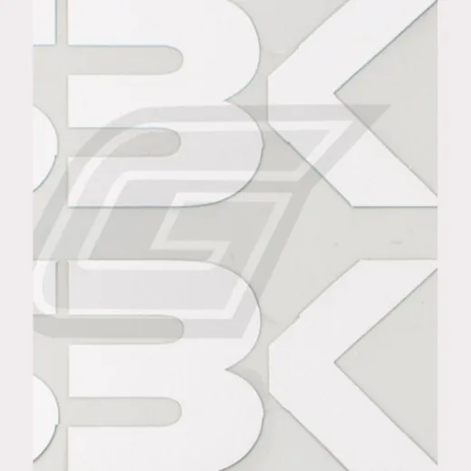 sticker silver foil SBK 12cm (2pc.)