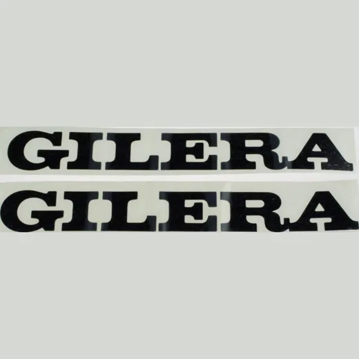 Sticker Aufkleber (Abziehfolie) für: Gilera 25cm 2St