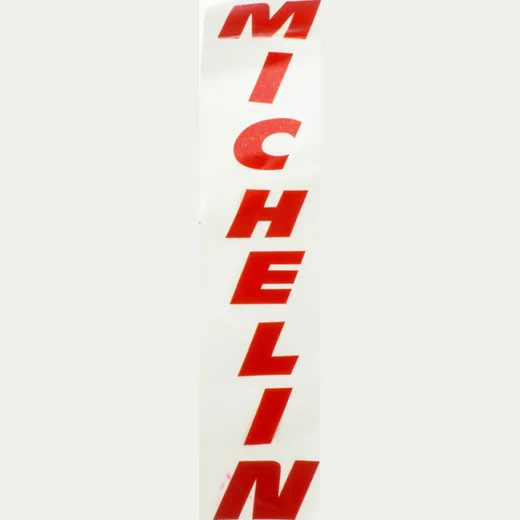 Sticker Michelin red