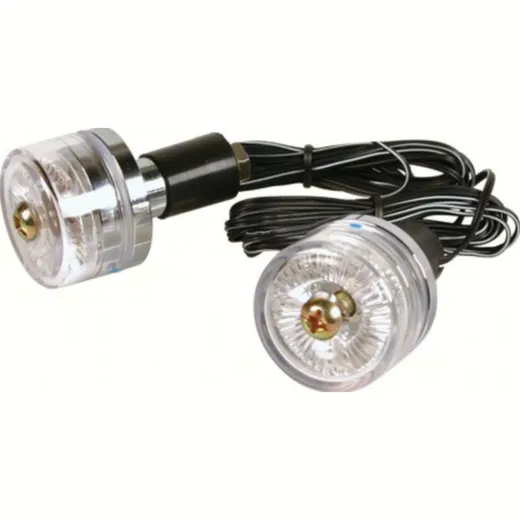 Blue-Wings, blue lighted bar ends, 12V