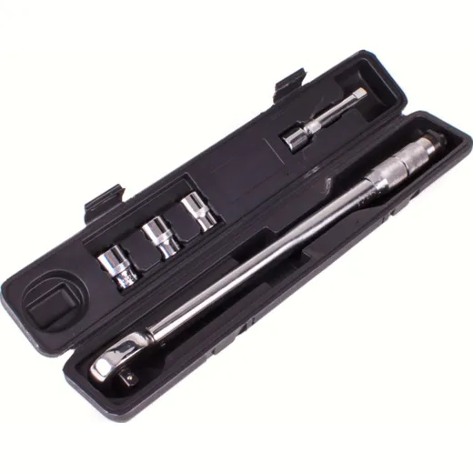 Torque wrench 1/2" 28-210 Nm with accessories