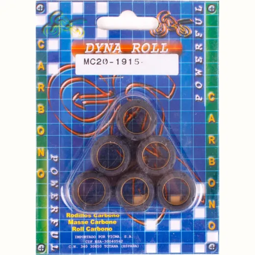 6,5 Gr. Carbon Roll kit 19x15,5