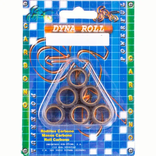 3 Gr. Carbon roller kit 16x13 - MC20-1613-30