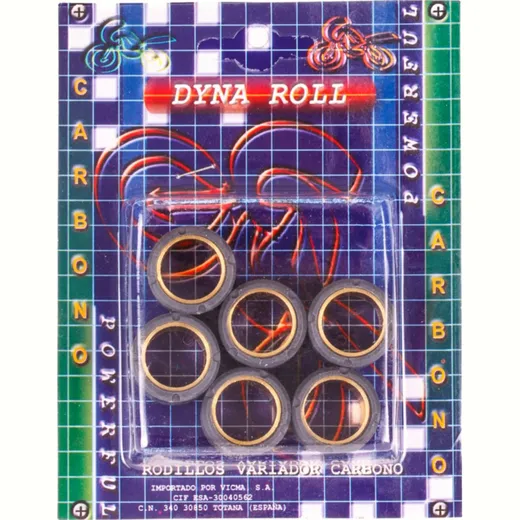 20 Gr. Carbon roller kit 25x22 - MC20-2522-200