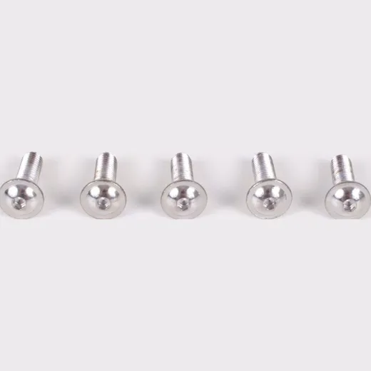 Fairing screws stainless steel M6x20 with plastic washers (5 sets)