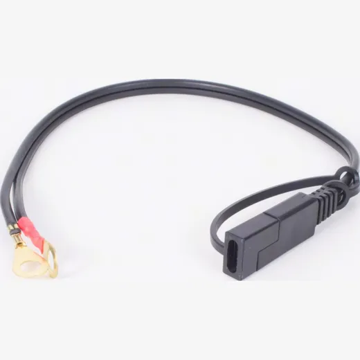 BAAS battery cable with cap