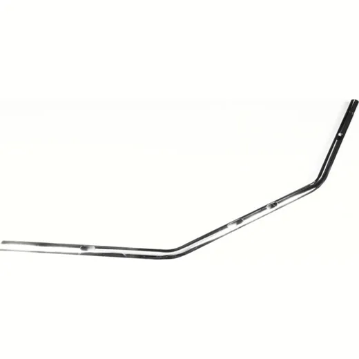 900mm / 1" - 25,4mm steel handlebar chrome with drillings for cables MCL 120 CKB