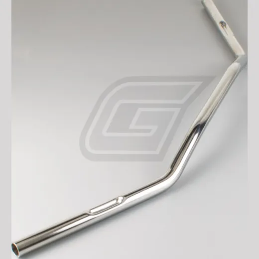860mm / 1" - 25,4mm Stahllenker chrom mit Kabelkerben MCL 125 CKK