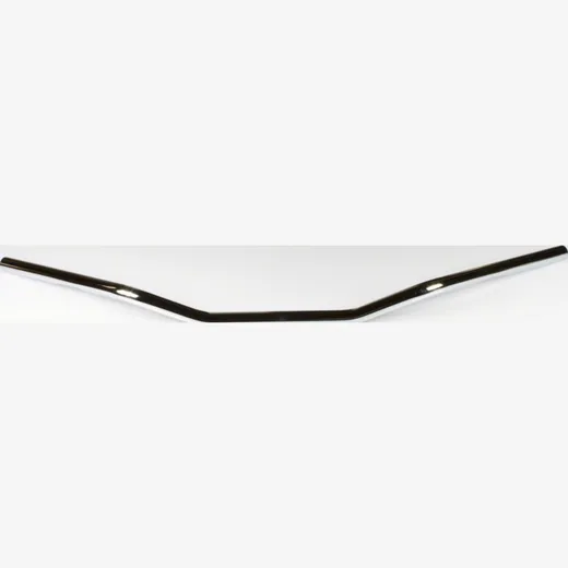970mm / 1" - 25,4mm steel handlebar chrome with notches for cables MCL 132 CKK