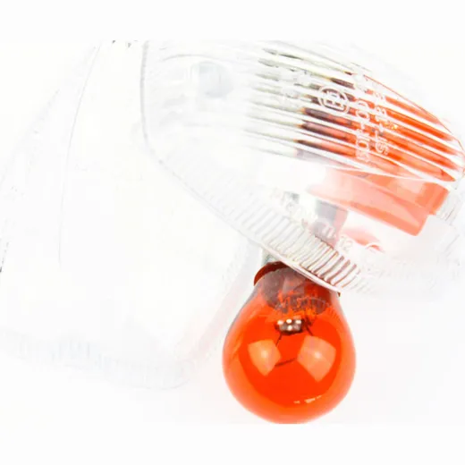 indicaror glass transparent/orange lamp, pair for: HONDA ´99-04, homologated