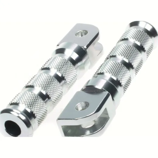 Fußstütze, Footpeg Fußrastensatz rund Alu 2571084